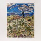 Mojave Desert Cholla Cactus Legpuzzel (Verticaal)