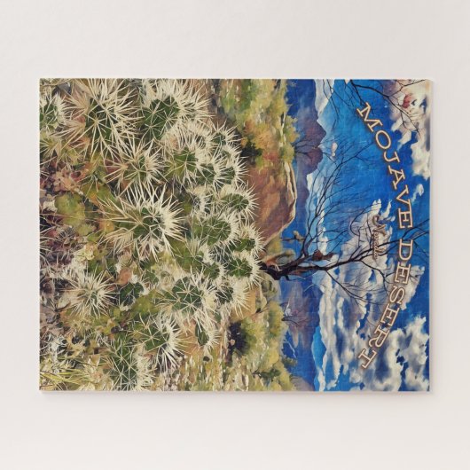 Mojave Desert Cholla Cactus Legpuzzel (Horizontaal)