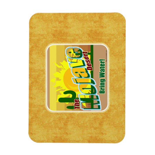 Mojave Desert Hot Design Magneet (Verticaal)