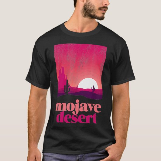 Mojave Desert Illustratie  Souvenir T-shirt (Voorkant)