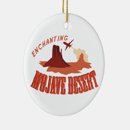 Mojave Desert Keramisch Ornament (Rechts)
