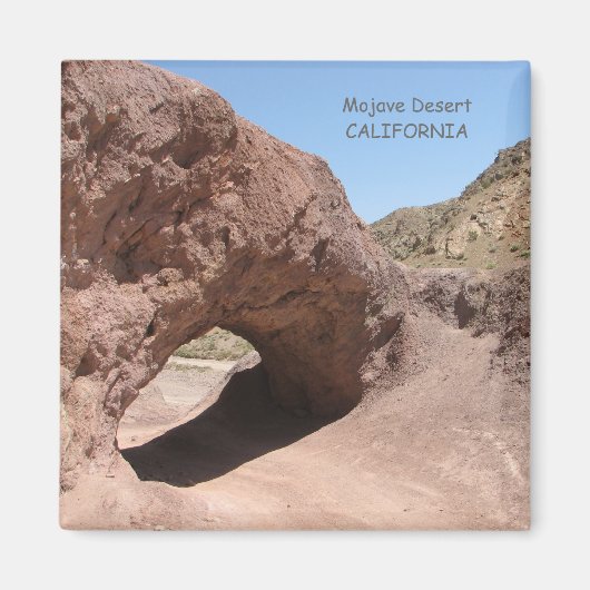 Mojave Desert Magnet. Magneet (Voorkant)