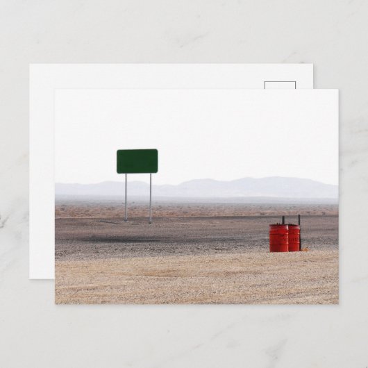 Mojave Desert Nevada Briefkaart (Voorkant / Achterkant)