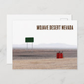 Mojave Desert Nevada Briefkaart (Voorkant / Achterkant)