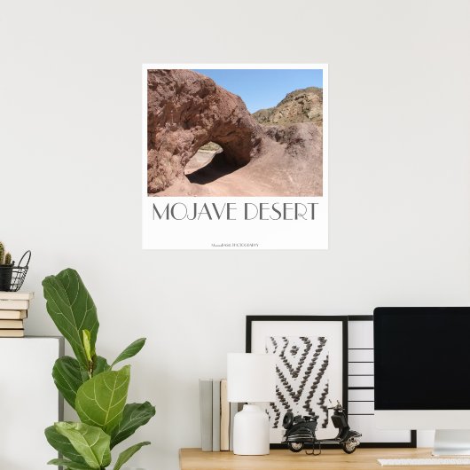 Mojave Desert Poster! Poster (Thuiskantoor)