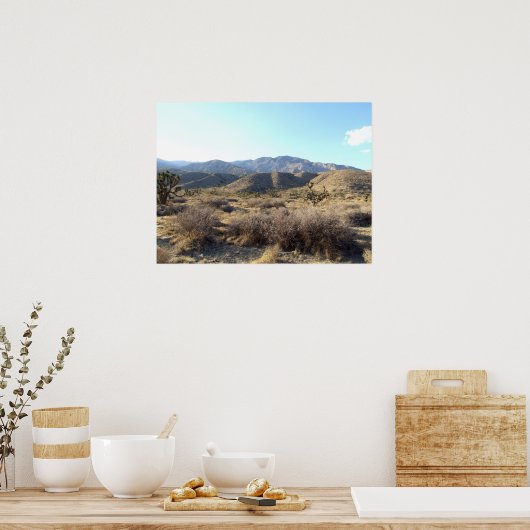 Mojave Desert scène 05 Poster (Keuken)