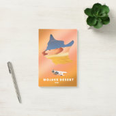 Mojave Desert USA-kaart Post-it® Notes (Kantoor)