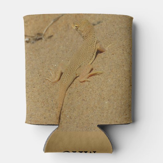 Mojave Fringe Toed Lizard Blikjeskoeler (Achterkant)