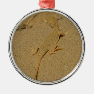 Mojave Fringe Toed Lizard Metalen Ornament