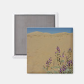 Mojave Indigo Bush en Kelso Dunes Magneet (Voorkant / Achterkant)