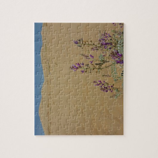 Mojave Indigo Struik en Kelso Dunes Legpuzzel (Verticaal)