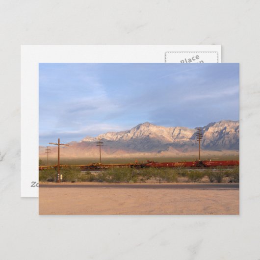 Mojave National Preserve California Briefkaart (Voorkant / Achterkant)