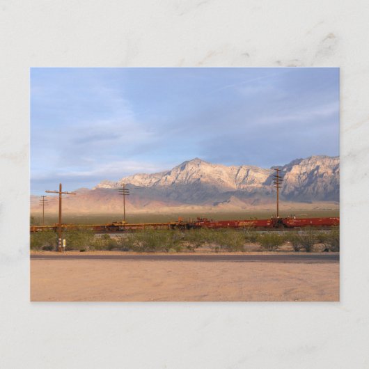 Mojave National Preserve California Briefkaart (Voorkant)