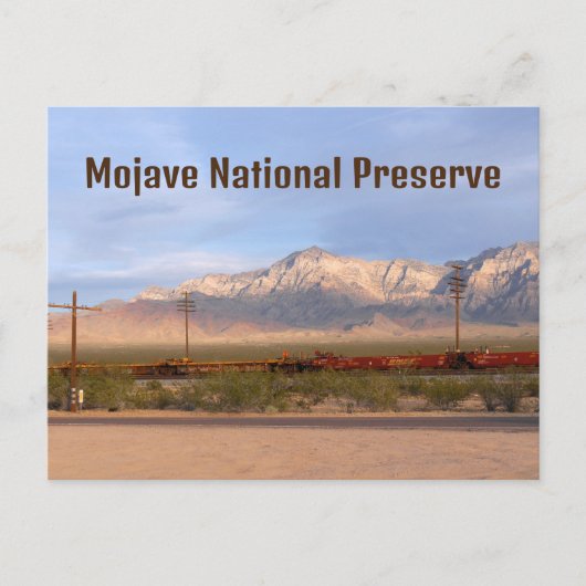 Mojave National Preserve California Briefkaart (Voorkant)