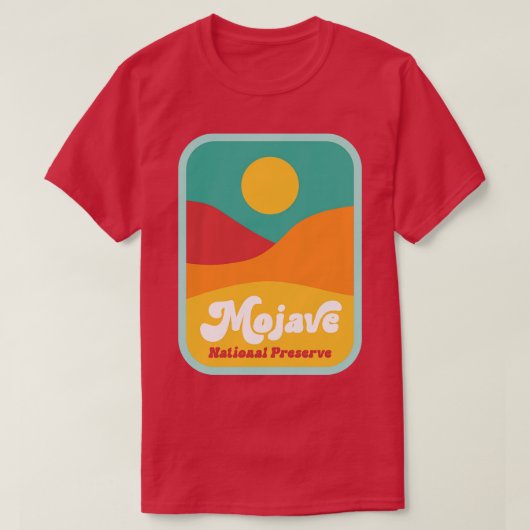 Mojave National Preserve Camping Joshua Tree Calif T-shirt (Design voorkant)