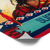 Mojave Peach Label Poster (Hoek)