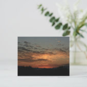 Mojave sunset briefkaart (Staand voorkant)