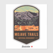 Mojave Trails Nationaal Monument Sticker (Vel)