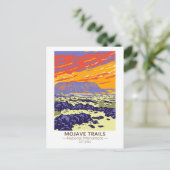 Mojave Trails National Monument Amboy Crater Briefkaart (Staand voorkant)