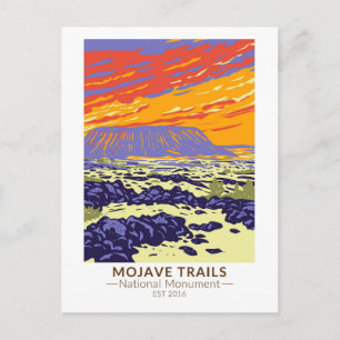 Mojave Trails National Monument Amboy Crater Briefkaart