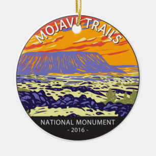 Mojave Trails National Monument Amboy Crater Keramisch Ornament