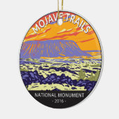 Mojave Trails National Monument Amboy Crater Keramisch Ornament (Links)