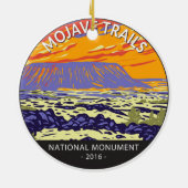 Mojave Trails National Monument Amboy Crater Keramisch Ornament (Achterkant)