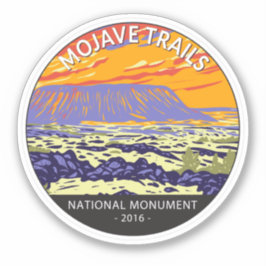 Mojave Trails National Monument Amboy Crater Sticker