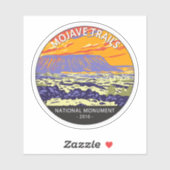 Mojave Trails National Monument Amboy Crater Sticker (Vel)