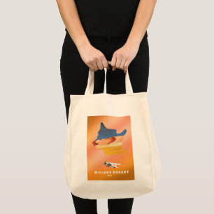 Mojavewoestijn VS kaart Tote Bag