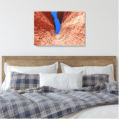 Mojavewoestijnkloof Canvas Afdruk (Insitu (Slaapkamer))