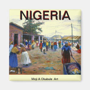 MOJI A OKUBULE ART WORK 2011 MAGNEET