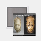 MOJISOLA A GBADAMOSI FESTAC 77 MAGNET (Voorkant / Achterkant)