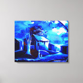 MOJISOLA A GBADAMOSI OKUBULE OLIE OP doek Canvas Afdruk (Voorkant)