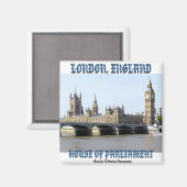 Mojisola A Okubule Huis van het Parlement Fotograf Magneet (Voorkant / Achterkant)