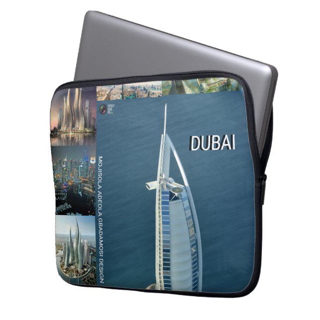 MOJISOLA ADEOLA GBADAMOSI TOTE BAG LAPTOP SLEEVE (Voorkant Links)