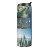 MOJISOLA ADEOLA GBADAMOSI TOTE BAG THERMOSBEKER (Gedraaid links)