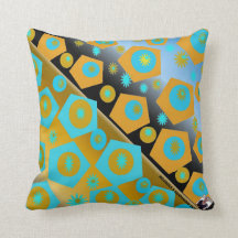 Mojisola Mulikat Polyester Sierkussen 16 x 16 inch