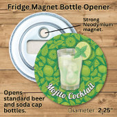 Mojito Button Flesopener