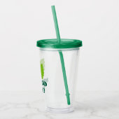 Mojito Cocktail Acryl Drinkglas met munt Drinkbeker (Links)