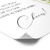 Mojito Cocktail Bar Recept Poster (Hoek)