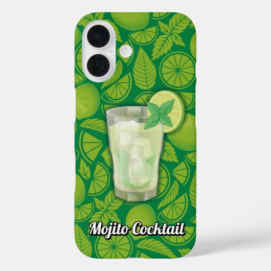 Mojito Cocktail Case-Mate iPhone Case (Achterkant)