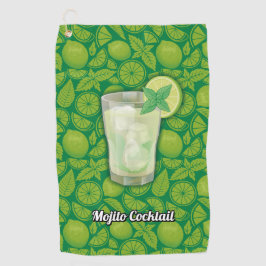Mojito Cocktail Golfhanddoek