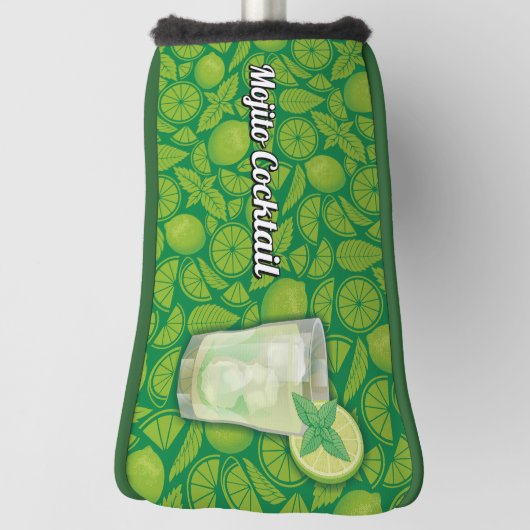 Mojito Cocktail Golfheadcover (Draai 90)