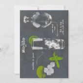 Mojito Cocktail Kaart (Voorkant)