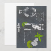 Mojito Cocktail Kaart (Voorkant / Achterkant)
