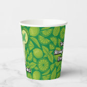 Mojito Cocktail Papieren Bekers (Links)