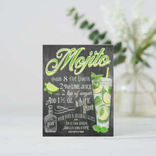 Mojito Cocktail Party Invitation