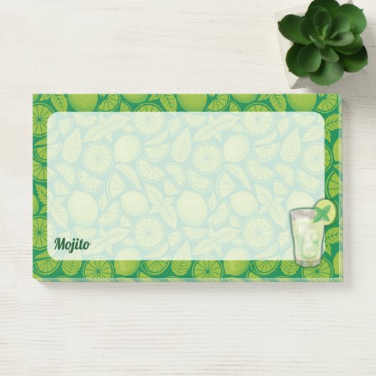Mojito Cocktail Post-it® Notes (Kantoor)