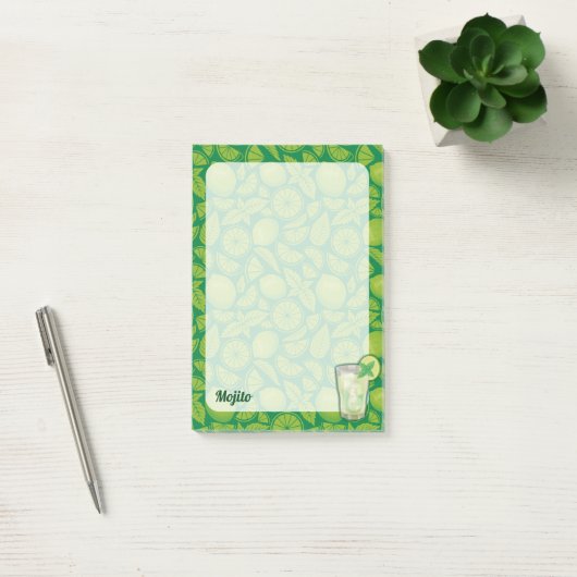 Mojito Cocktail Post-it® Notes (Kantoor)